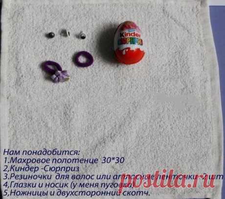 Пасхальный зайчик своими руками 🐰