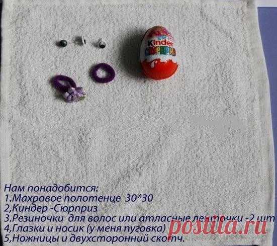 Пасхальный зайчик своими руками 🐰