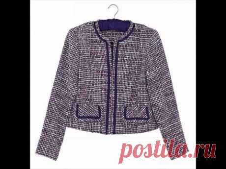 Как сшить жакет в стиле Шанель/   How to sew a jacket Chanel