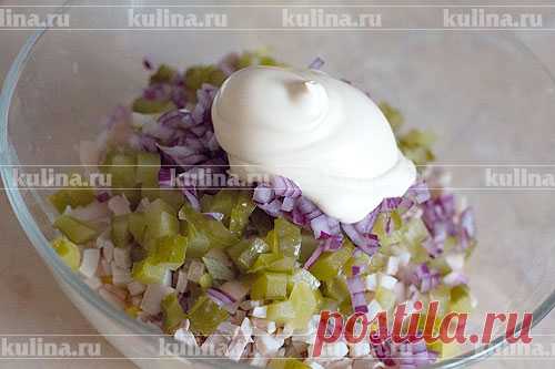 Салат из кальмаров с кукурузой – рецепт приготовления с фото от Kulina.Ru