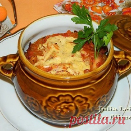 Маринованная куриная грудка в горшочках - МирТесен