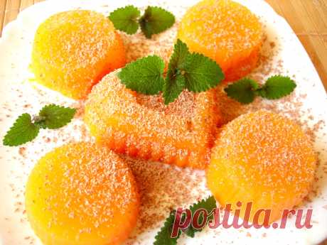 Вкуснота из тыквы и апельсинового сока справится даже ребенок