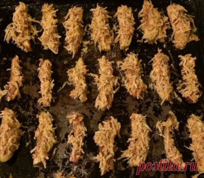 Запеченные баклажанные палочки. Супер рецепт!