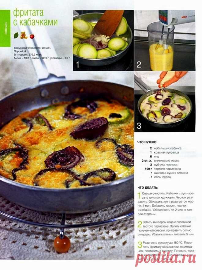 Фритата с кабачками