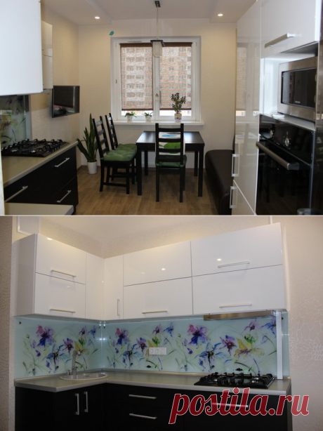 Кухня: с функциями столовой и гостиной