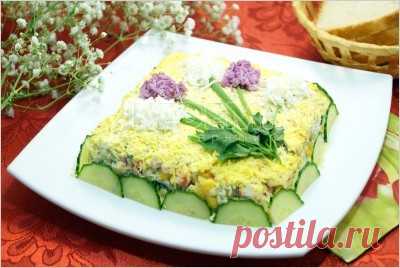 Салат «Первоцвет»