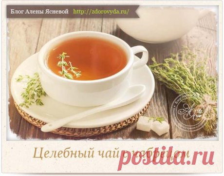 Чай с чабрецом - все секреты приготовления и рецепты