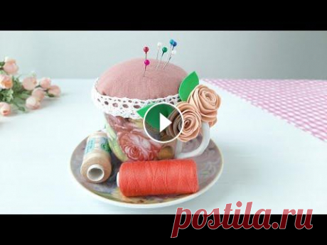 Осталась чашка от чайного сервиза и я сделала из нее Изысканную Игольницу! Осталась чашка от чайного сервиза и я сделала из нее Изысканную Игольницу! Если у вас осталась чашка с блюдцем от чайного набора, то отличной идеей бу...