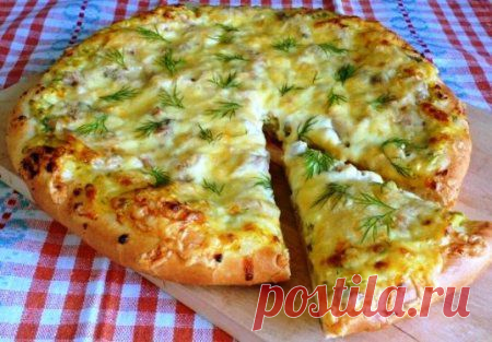 Деревенская пицца.