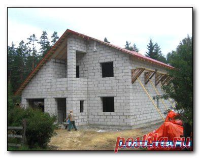Теплый дом из газобетона &raquo; Самоделки своими руками - сделай сам