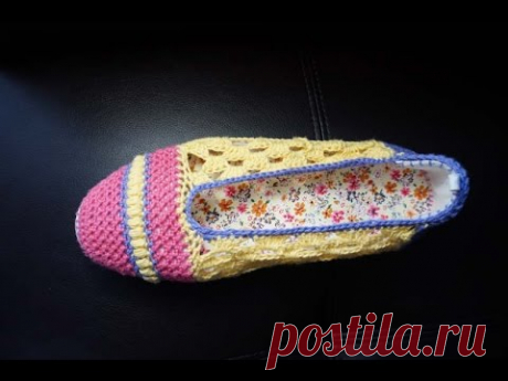 Как я обвязывала кеды