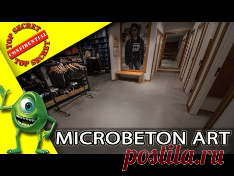 Microbeton Art Microcement | Делаем Полы в Стиле Loft из Микробетона | Wowcolor | Микроцемент