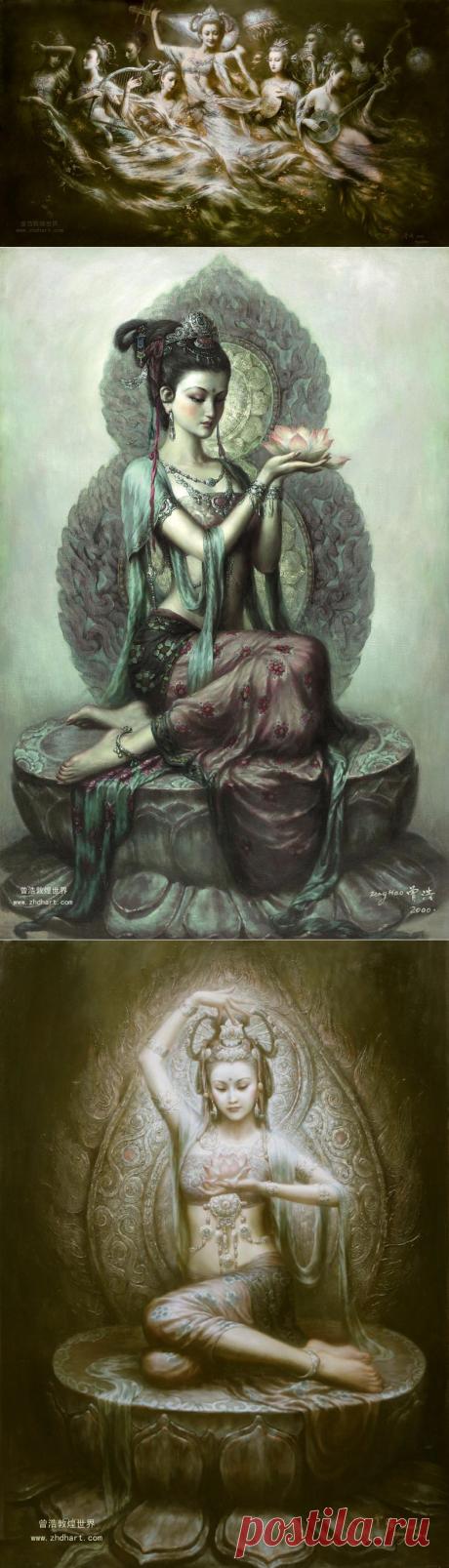 Художник Zeng Hao..