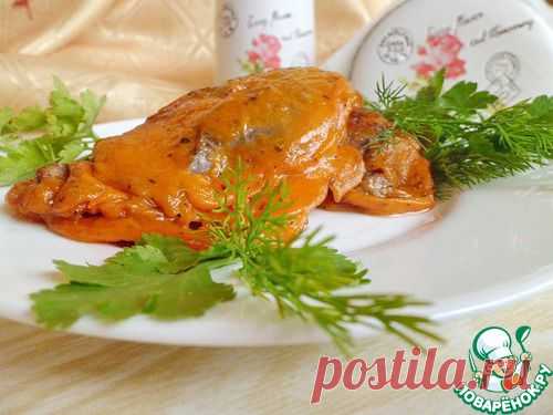 Печень в томатном кляре - кулинарный рецепт