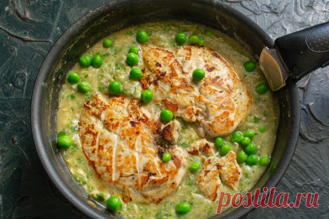 Куриное филе в чесночном соусе. Пошаговый рецепт с фото — Ботаничка