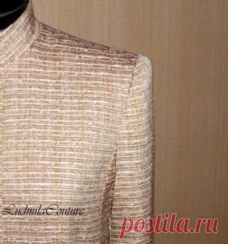 Как я рукав вшиваю в пиджак, платье+ обработка, соединение с подкладом, манжет и т.д., - Клуб Сезон