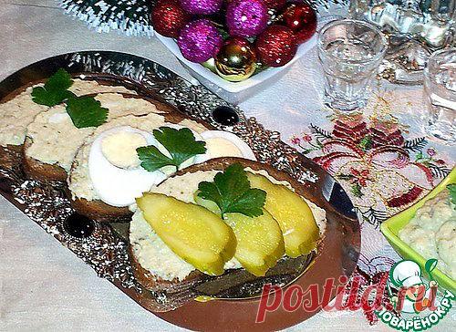 Намазка из сельди - кулинарный рецепт