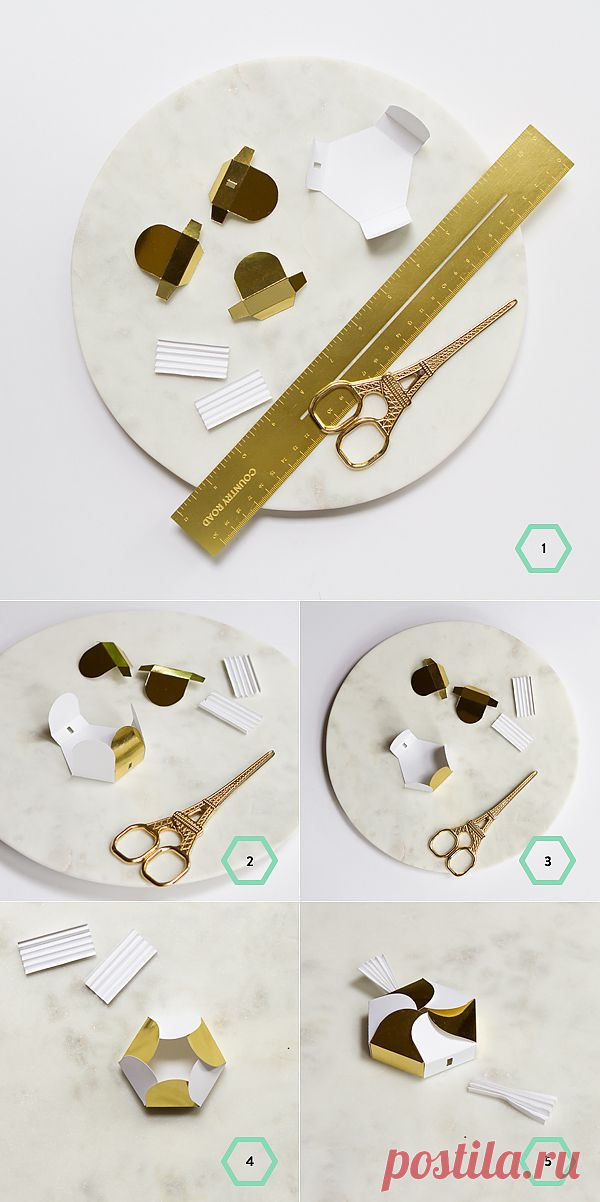 Hexagon Candy Box DIY