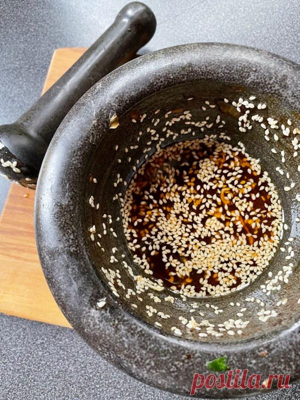Универсальная заправка из мисо и кунжутных семечек – Вся Соль - кулинарный блог Ольги Баклановой