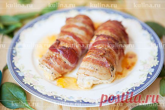 Рулеты из курицы с сыром – рецепт приготовления с фото от Kulina.Ru