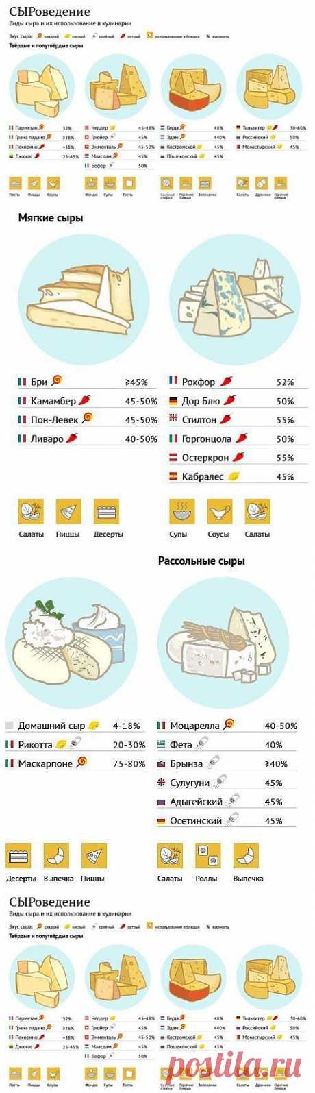 Справочник по сырам .