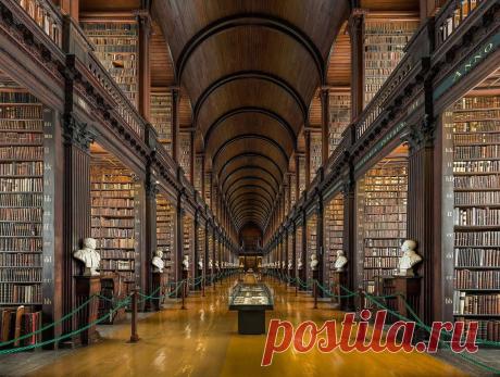 300-летняя бибилиотека, стены которой помнят Уайльда и Стокера - Путешествуем вместе