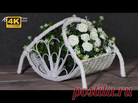 Ажурная корзинка