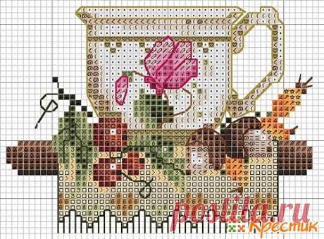 Виды швов: крест, полукрест, дробный крест, бэк в вышивке | Крестик