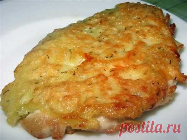 Лучшие кулинарные рецепты: Куриные отбивные с сыром
