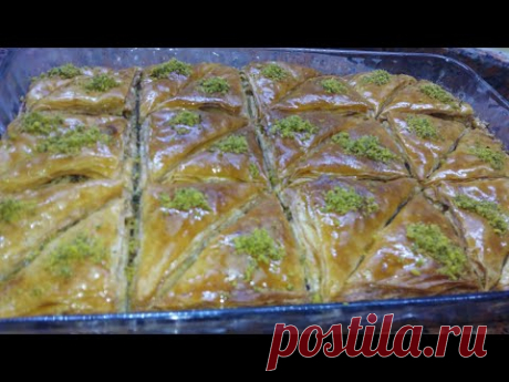Турецкая Пахлава рецепт 30.минут Пахлава
(энг осон пахлава)
(kolay baklava)