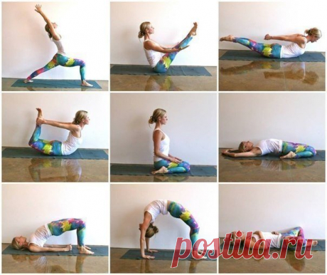 КОМПЛЕКС ДЛЯ ТЕХ, КТО МНОГО СИДИТ

1. Поза воина. Совершите выпад вперед с правой ноги. Убедитесь, что переднее колено находится над пяткой. Поднимите туловище так, чтобы ваши плечи были точно над бедрами. Сделайте вдох и поднимите руки вверх, немного прогнитесь назад. Удерживайте в течение 5 вдохов, а затем смените сторону.
Показать полностью…