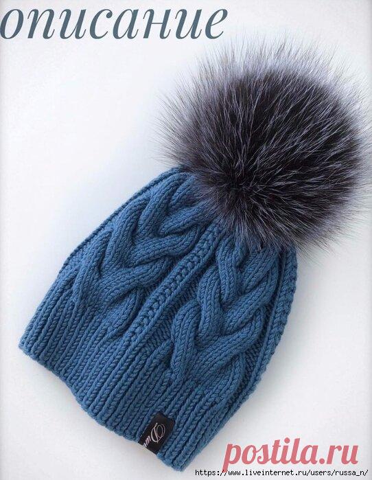 Шапочки спицами с описанием | Хозяйка своего дома | Яндекс Дзен