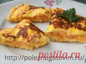 Омлет с сыром рецепт