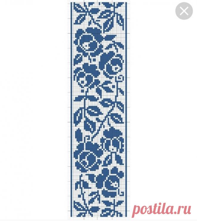 Вяжем красивые гжельские узоры спицами. Схемы. | Всё в жизни связано. | Яндекс Дзен
