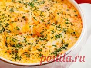 Пальчики оближешь! Сливочный суп с семгой — Вкусные рецепты