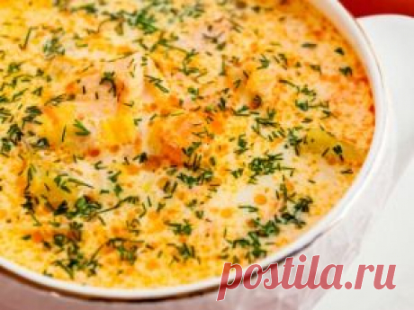 Пальчики оближешь! Сливочный суп с семгой — Вкусные рецепты