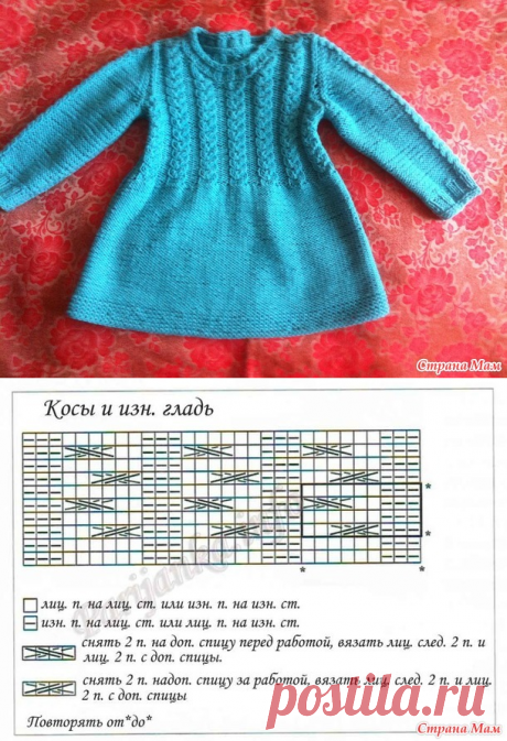 . Платье для Даши - Вязание - Страна Мам