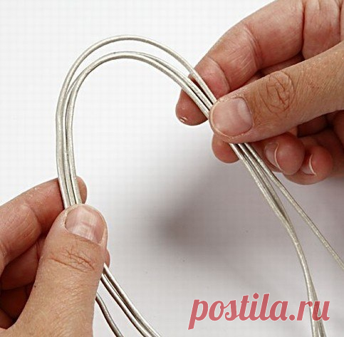 Плетём браслет / Необычные поделки