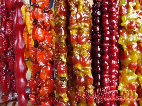 Как сделать чурчхелу в домашних условиях