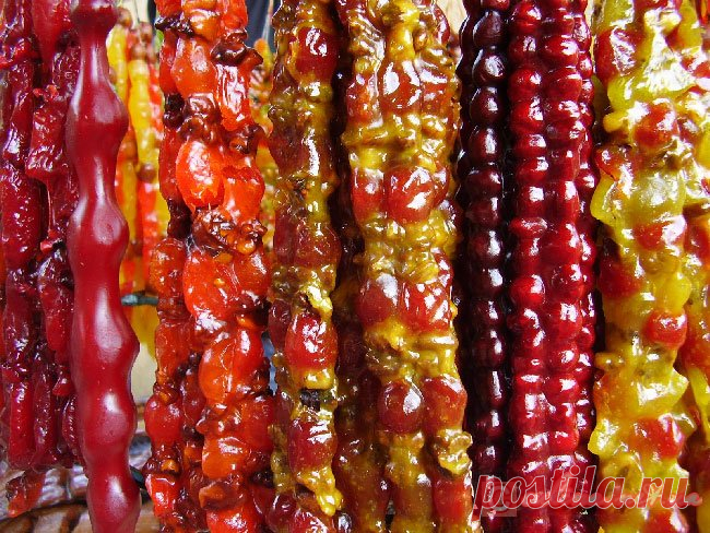 Как сделать чурчхелу в домашних условиях