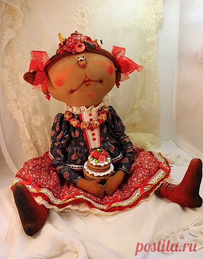 (+1) Восторг! Яркое творчество Татьяны Козыревой: авторская кукла