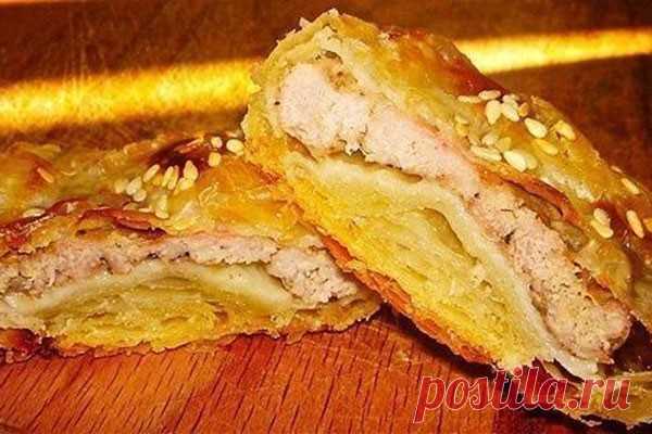 Отбивные в слоеном тесте — Женская страничка