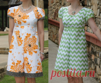 Vestido vintage com prega – DIY – molde, corte e costura – Marlene Mukai