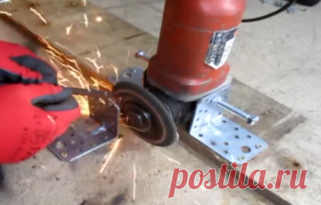 Крутое приспособление для дрели и болгарки из строительных уголков! Пригодится к каждом гараже, мастерской и дома | Автолюбителям на заметку | Яндекс Дзен