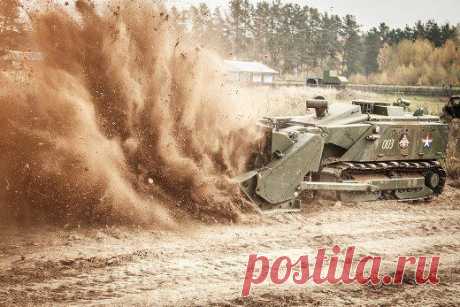 &quot;Уран-6&quot;: один из лучших в мире военных роботов не боится самой опасной службы