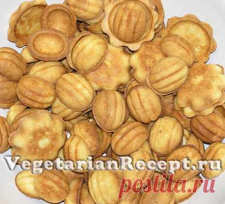 Печенье "Орешки" со сгущенкой, пошаговый фото-рецепт без яиц