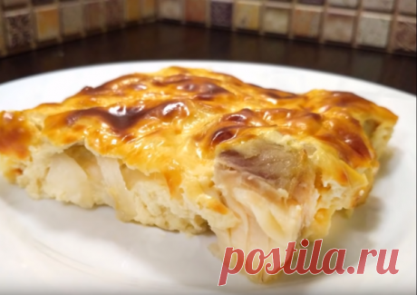 Запечённая рыба под соусом