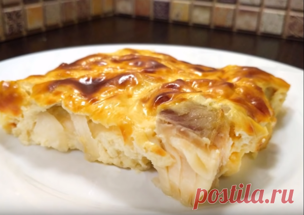 Запечённая рыба под соусом