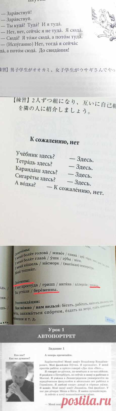 Сумасшедшие учебники русского для иностранцев