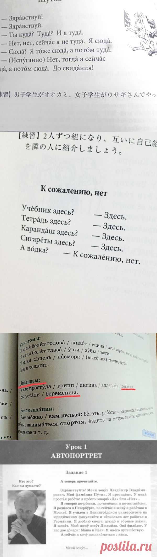 Сумасшедшие учебники русского для иностранцев